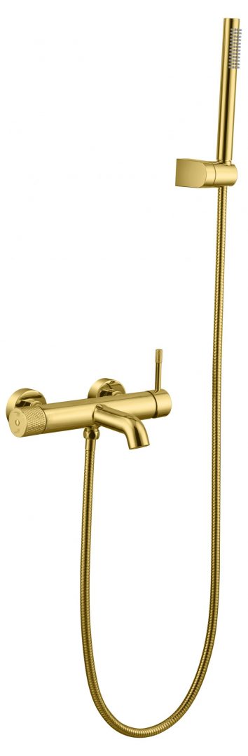 Смеситель для ванны Boheme Uno 463-G золото