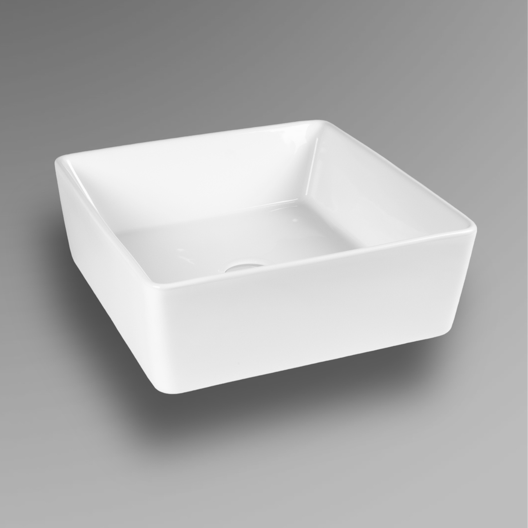 Раковина накладная Bond Cube 40 см S54-390 белая, цвет белый - фото 2