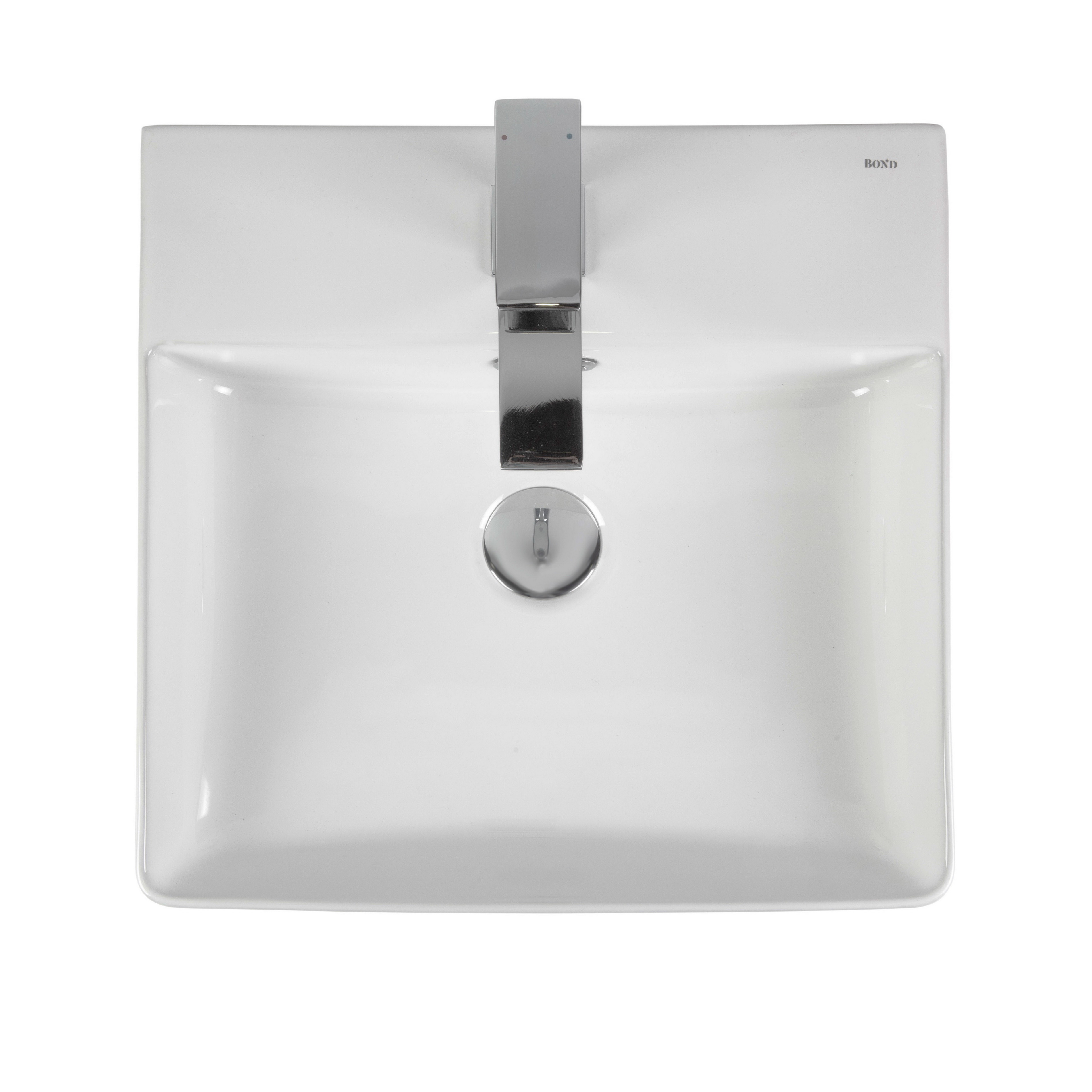 термостат для ванны grohe grohtherm cube накладная панель для 35600 24155000 Раковина накладная BOND Cube 42 см S02-420 белая
