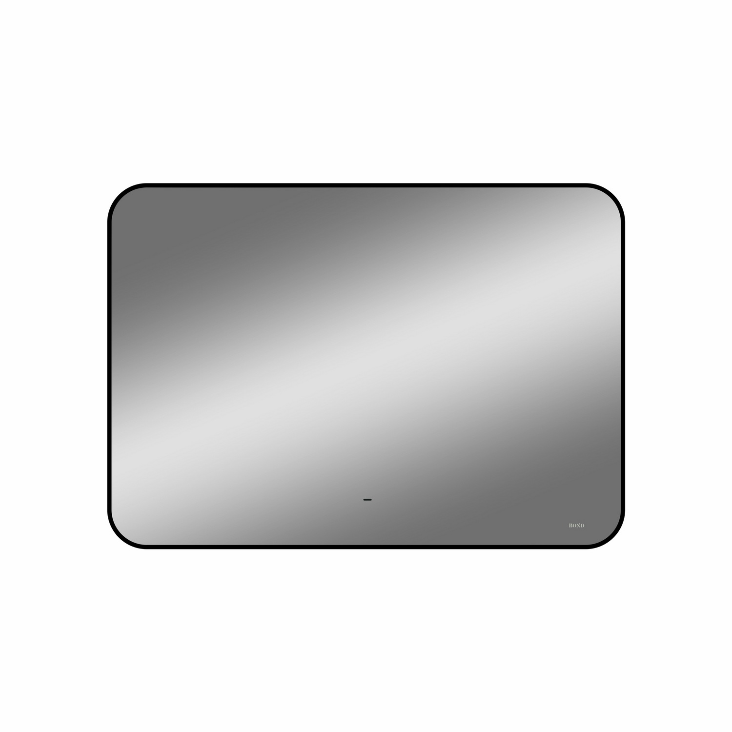 Зеркало с подсветкой BOND Loft 100 см M35ZE-10080 черное