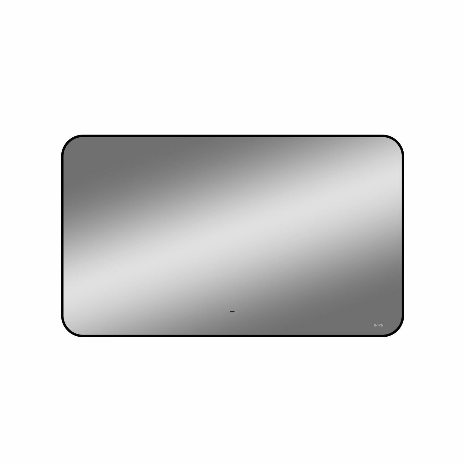 Зеркало с подсветкой Bond Loft 120 см M35ZE-12080 черное