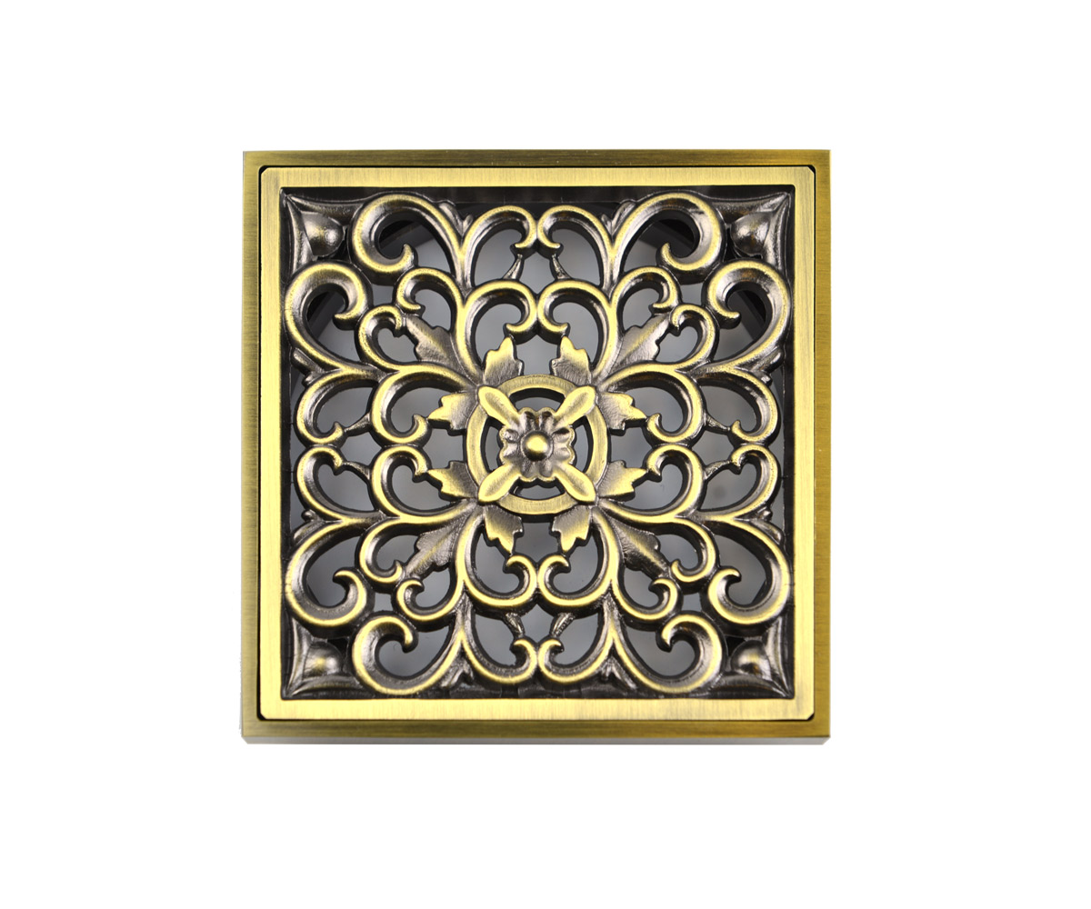 Решетка для трапа Bronze de Luxe 21962 узоры решетка для трапа bronze de luxe узоры 10x10 21962 бронза 21962