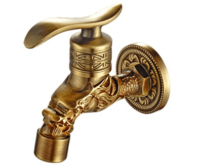 Кран сливной для бани Bronze de Luxe 21974/1 насадка-рассекатель кран для одного типа воды bronze de luxe