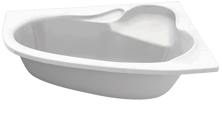 Ванна акриловая C-bath Atlant CBA00102R 150х100