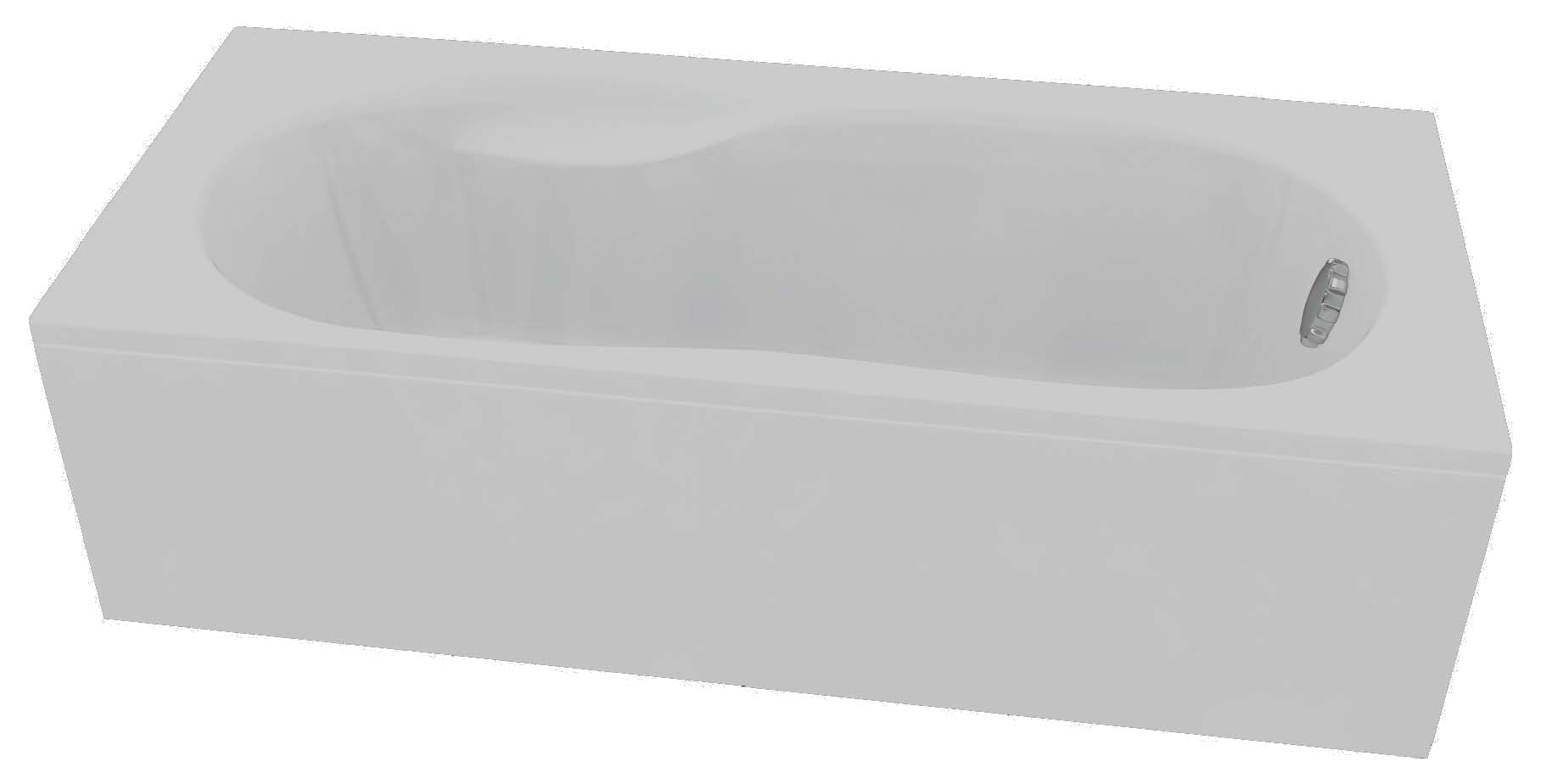 Ванна акриловая C-bath Vesta CBQ005003 150х70, цвет нет - фото 1