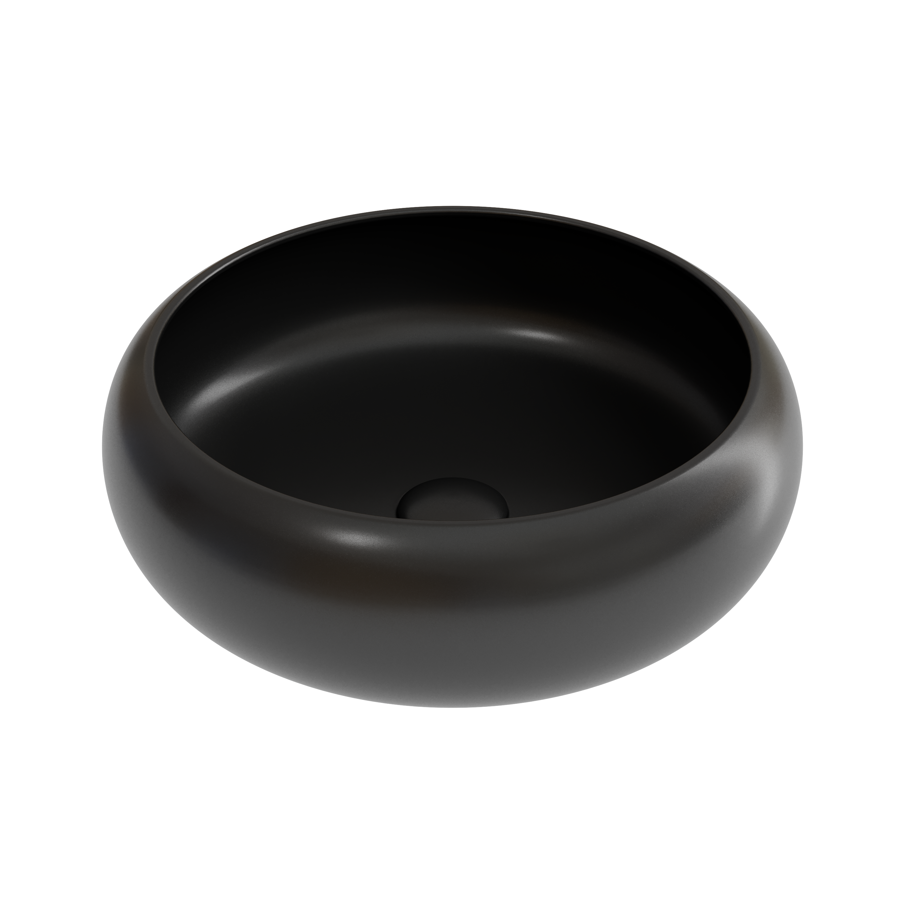 Накладная раковина Ceramica Nova Element 36 см CN6050MB черная матовая collar soft шлея круглая с поводком для кошек и мелких собак 1 ш 6мм а 26 46см в 30 50см черная