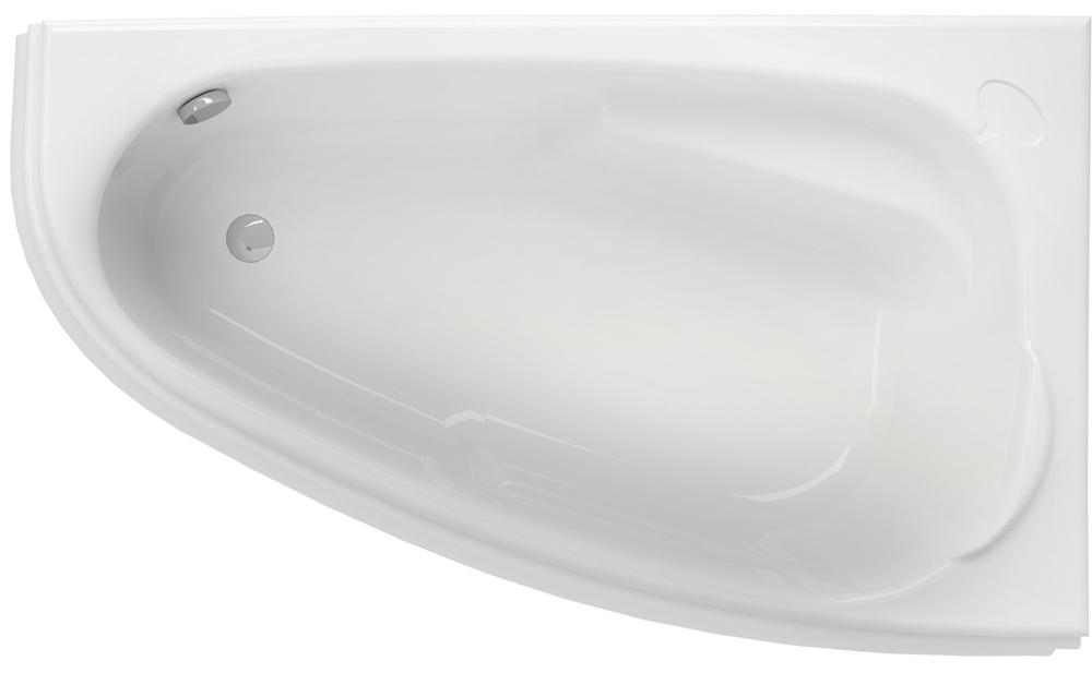 Акриловая ванна Cersanit Joanna 150x95 R ультра белая