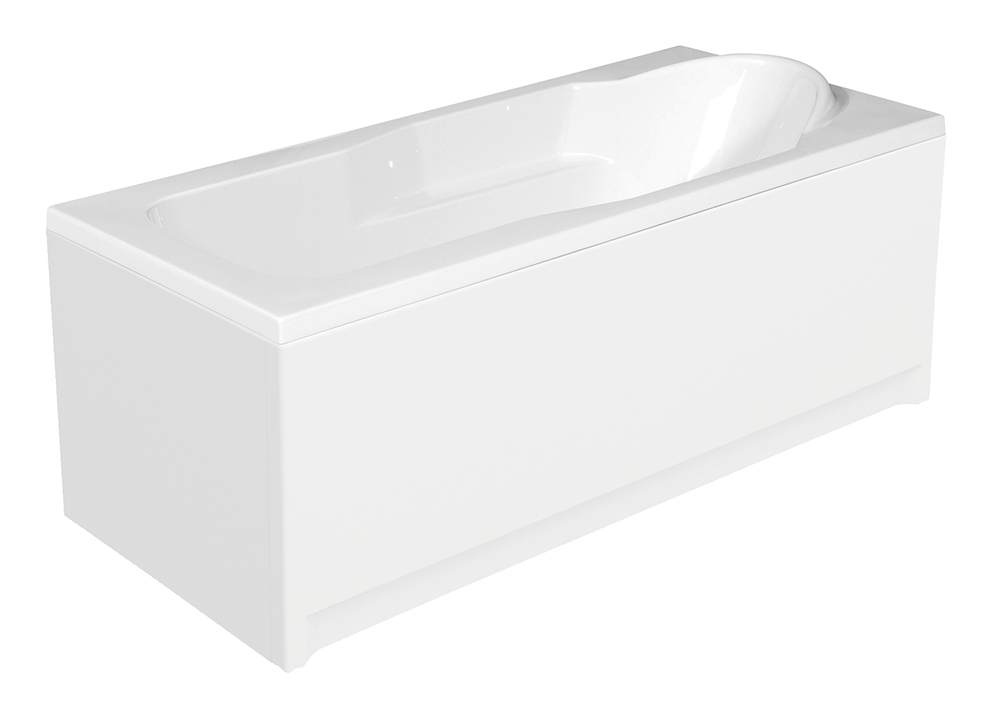 Акриловая ванна Cersanit Santana 150x70  ультра белая, цвет нет 63349 - фото 2