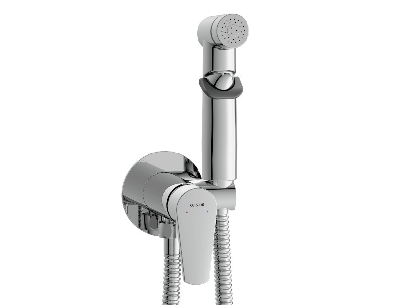 Гигиенический душ со смесителем Cersanit Vero 64106 хром гигиенический душ со смесителем cersanit