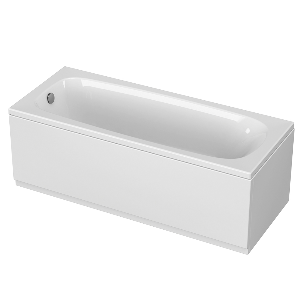 Акриловая ванна Cezares Eco 150x70 ECO-150-70-41-W37 белая, цвет нет - фото 2