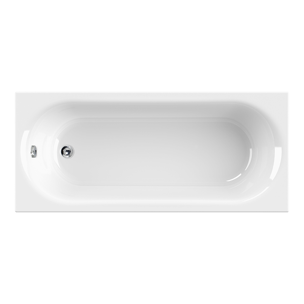 Ванна акриловая Cezares Piave 150x70 PIAVE-150-70-42-W37 белая, цвет нет - фото 1