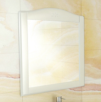Зеркало Comforty Монако 80 белый 00003129893 зеркало для ванной comforty пион 60
