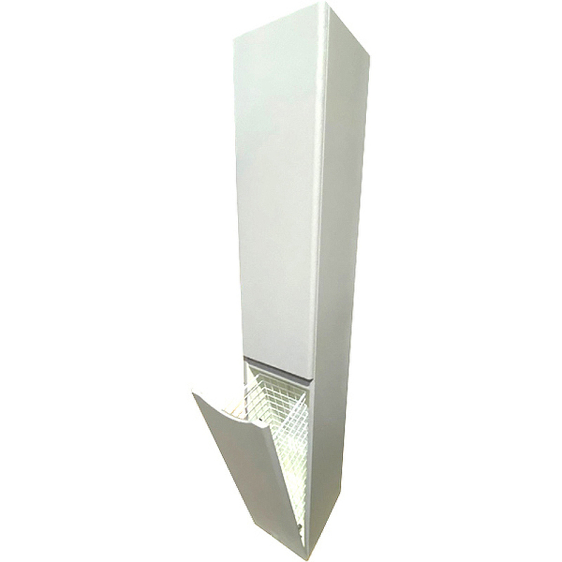 Шкаф-колонна Style Line Бергамо 30 см СС-00002329 белый универсальная с корзиной