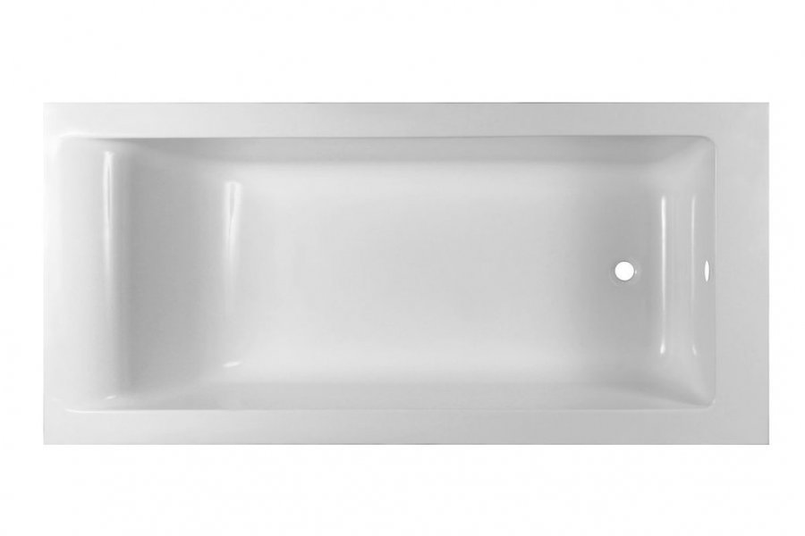 Ванна из литьевого мрамора Эстет Дельта 180А 180х70 ФР-00010113, белая, пристенная