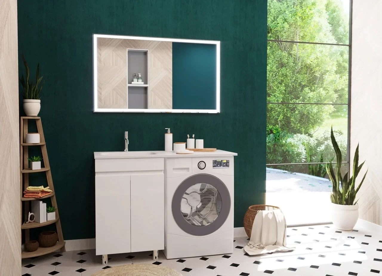 Мебель для ванной комнаты Эстет Barcelona Luxe 120 напольный L