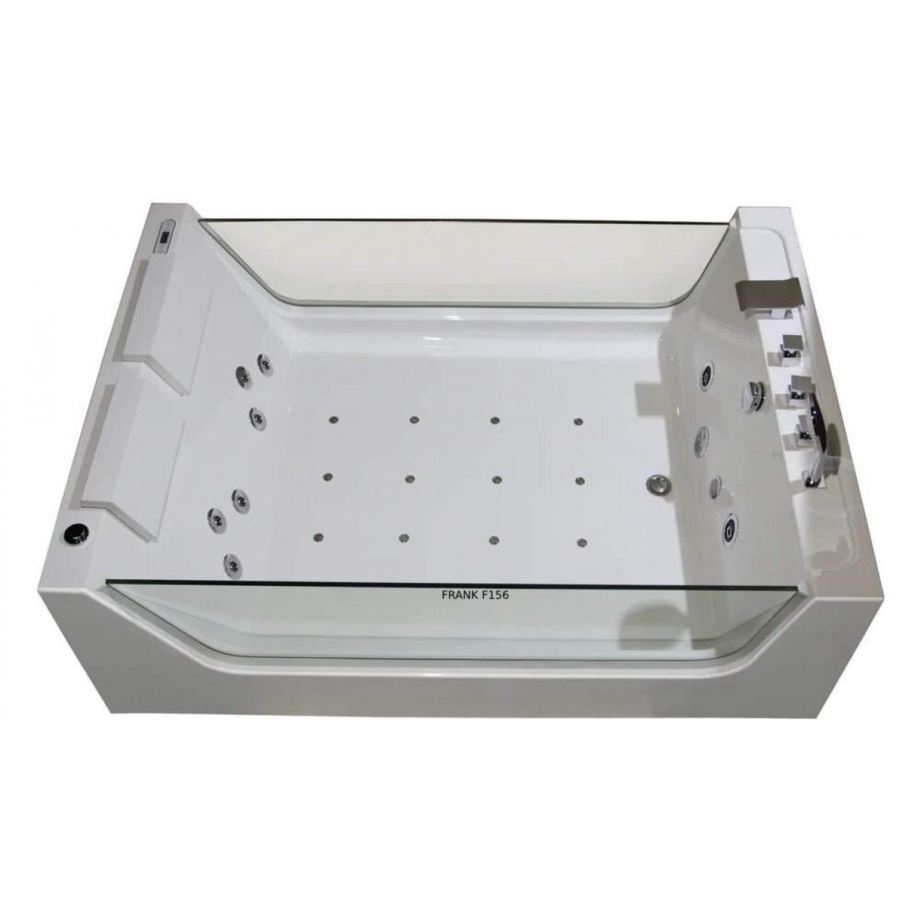 Гидромассажная ванна Frank 170x120 F156 пристенная, белая приспособления для регулировки форсунок scania car tool ct a1701