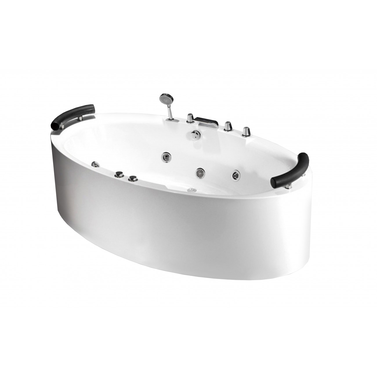 Гидромассажная ванна Frank 200x110 F163 отдельностоящая, белая приспособления для регулировки форсунок scania car tool ct a1701