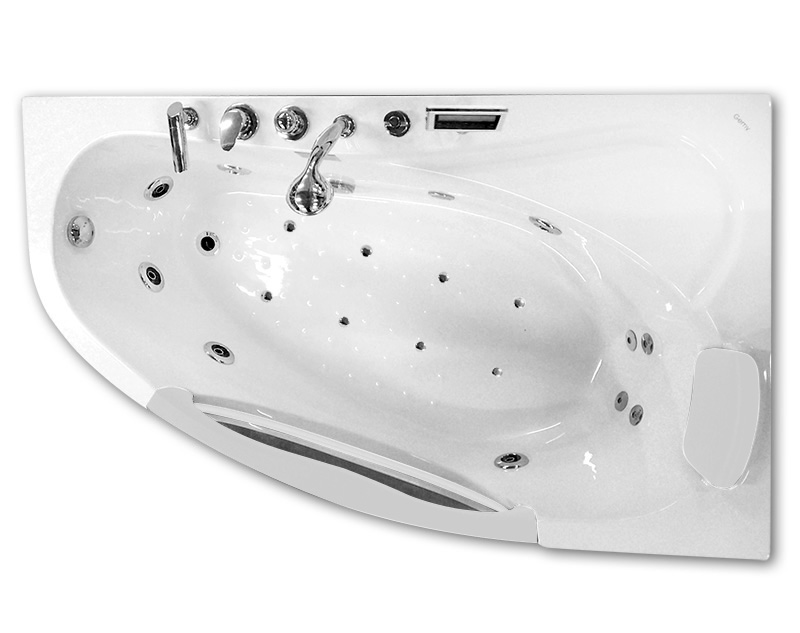 Ванна акриловая Gemy 170x99 G9046-II K R белая приспособления для регулировки форсунок scania car tool ct a1701