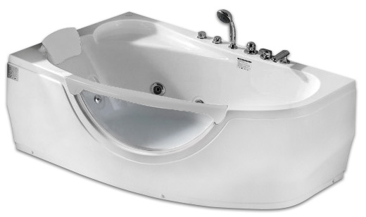 Ванна акриловая Gemy 161x96 G9046 K L белая приспособления для регулировки форсунок scania car tool ct a1701