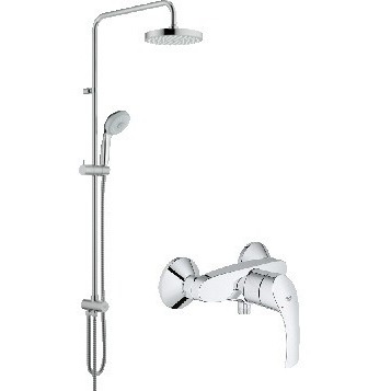 Душевая стойка Grohe Eurosmart 124410 хром, без излива