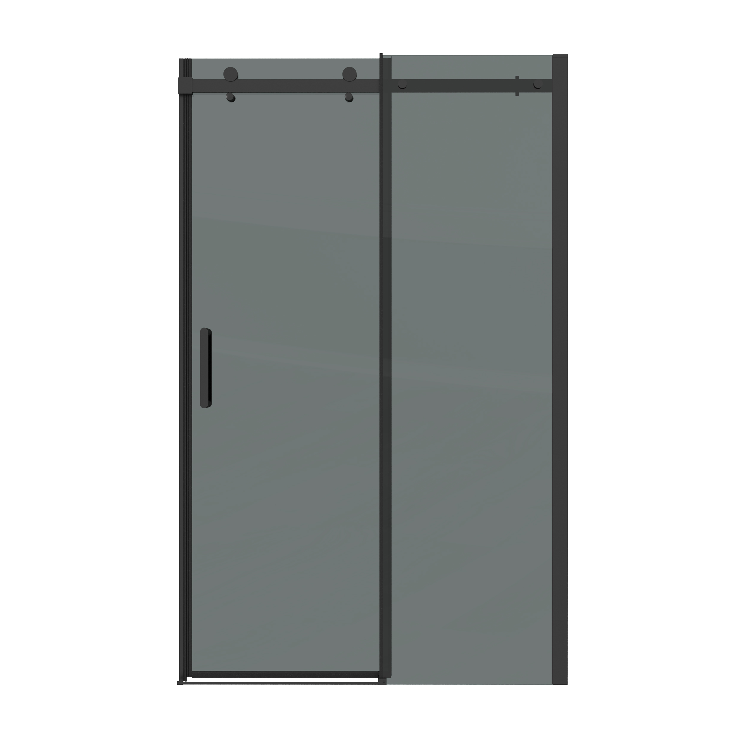 Душевая дверь Grossman Classic 110x195 100.K33.04.110.21.10 стекло тонированное, профиль черный матовый