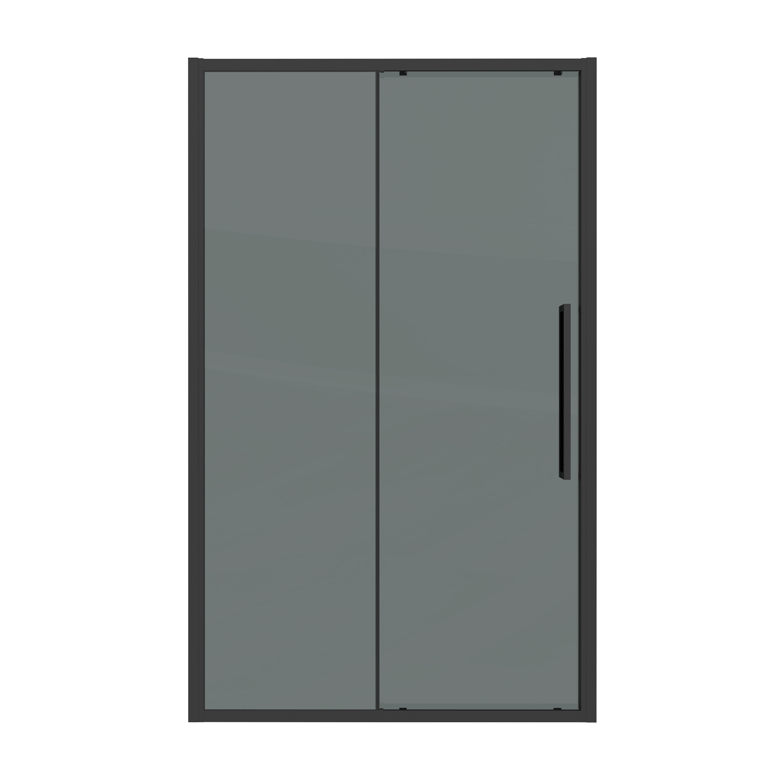 Душевая дверь Grossman Cosmo 120x195 100.K33.02.120.21.10 стекло тонированное, профиль черный матовый душевая дверь grossman
