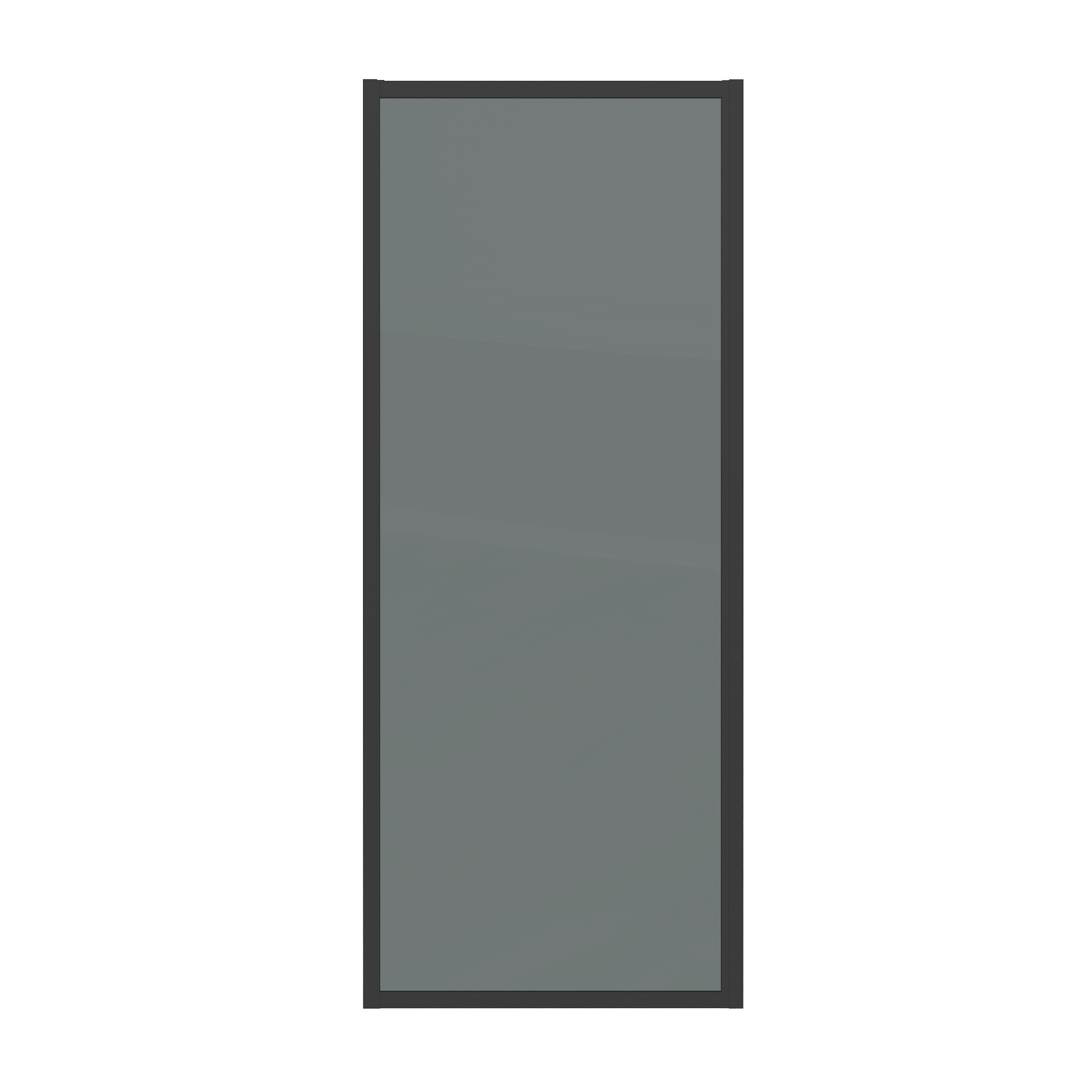 Боковая стенка Grossman Cosmo 70x195 200.K33.02.70.21.10 стекло тонированное, профиль черный матовый