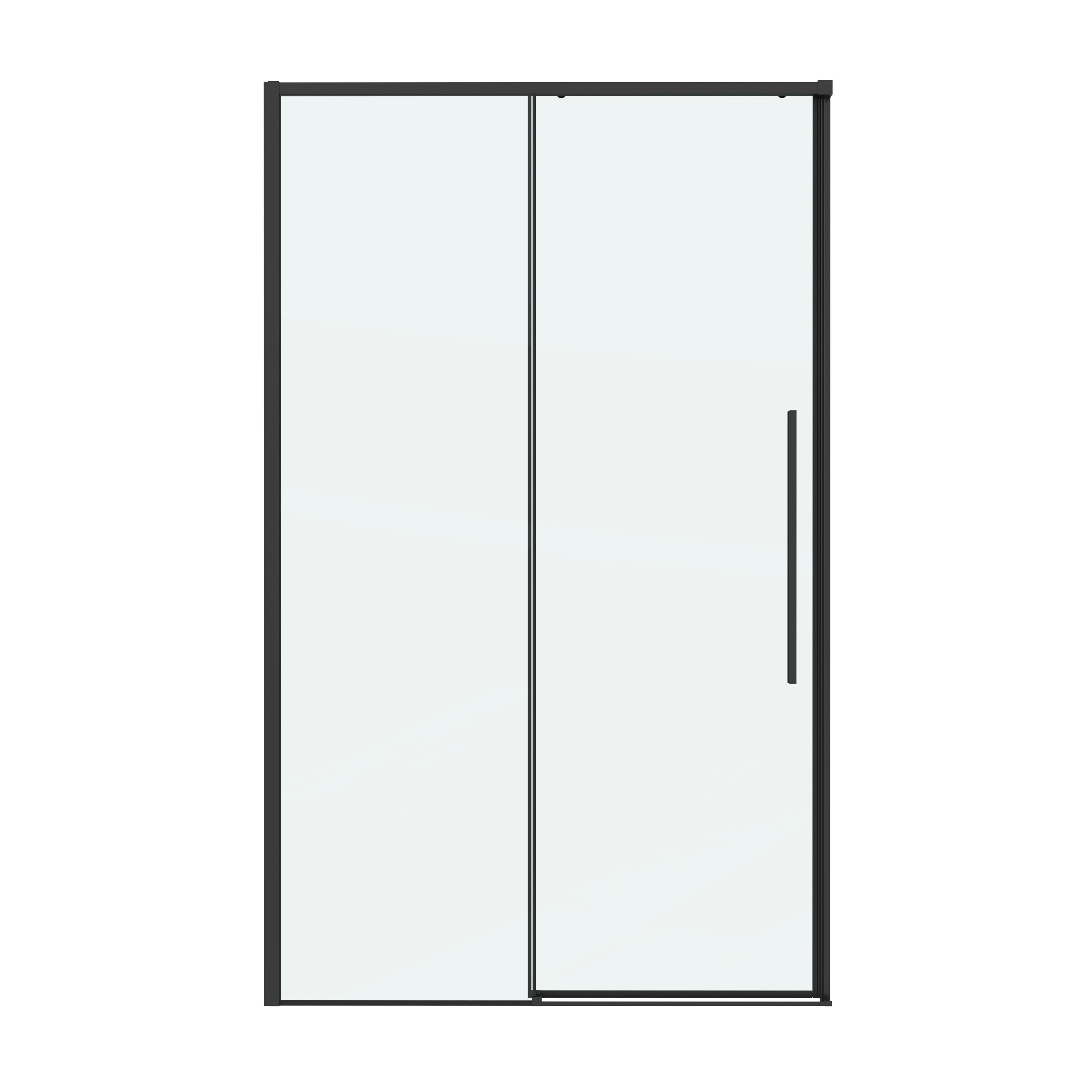Душевая дверь Grossman Galaxy 120x195 100.K33.01.120.21.00 стекло прозрачное, профиль черный матовый - фото 5