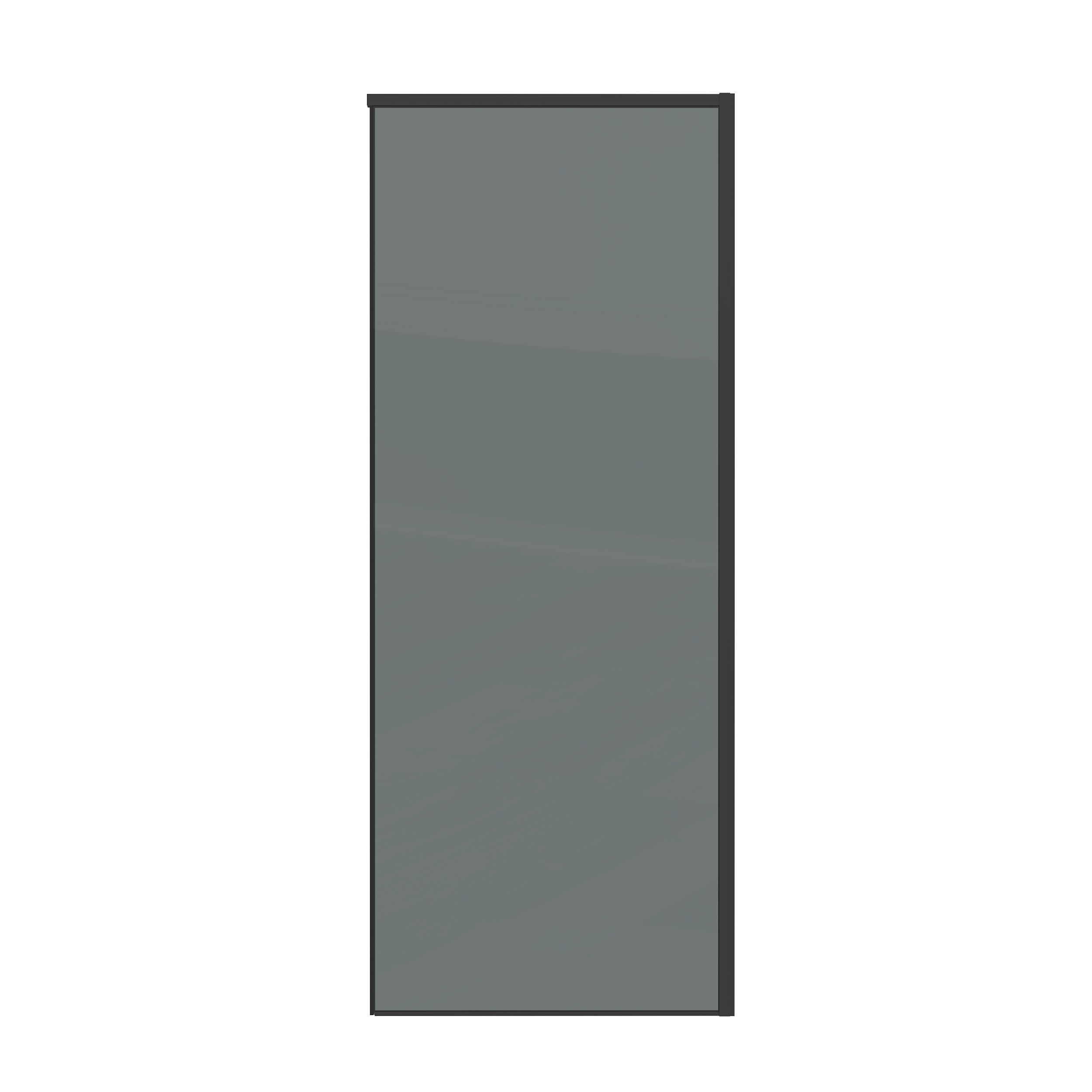 Боковая стенка Grossman Galaxy 70x195 200.K33.01.70.21.10 стекло тонированное, профиль черный матовый