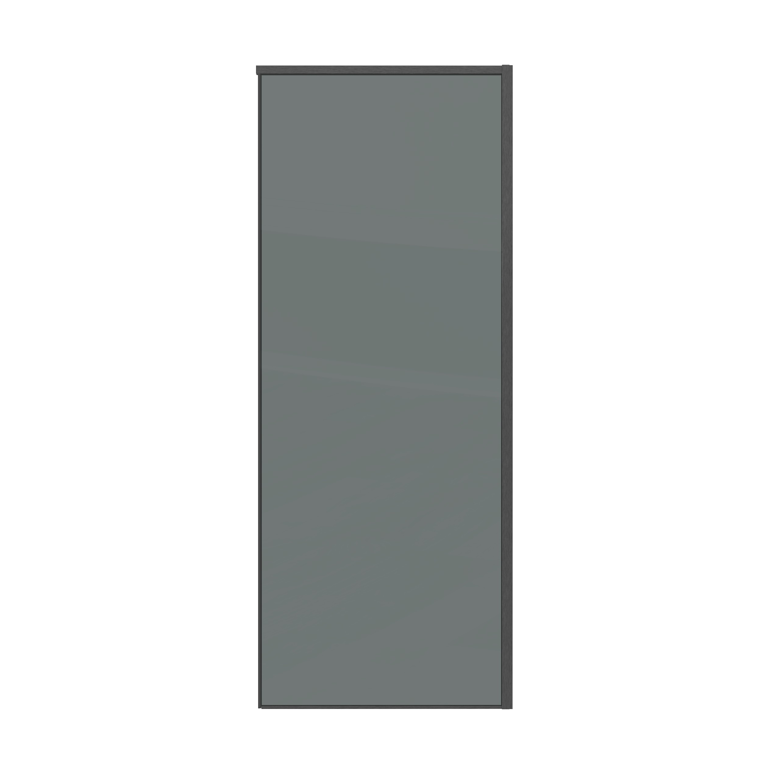 Боковая стенка Grossman Galaxy 70x195 200.K33.01.70.42.10 стекло тонированное, профиль графит - фото 1