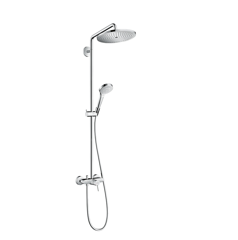 Душевая стойка Hansgrohe Croma Select 280 Air 1jet Showerpipe 26791000 без излива, хром