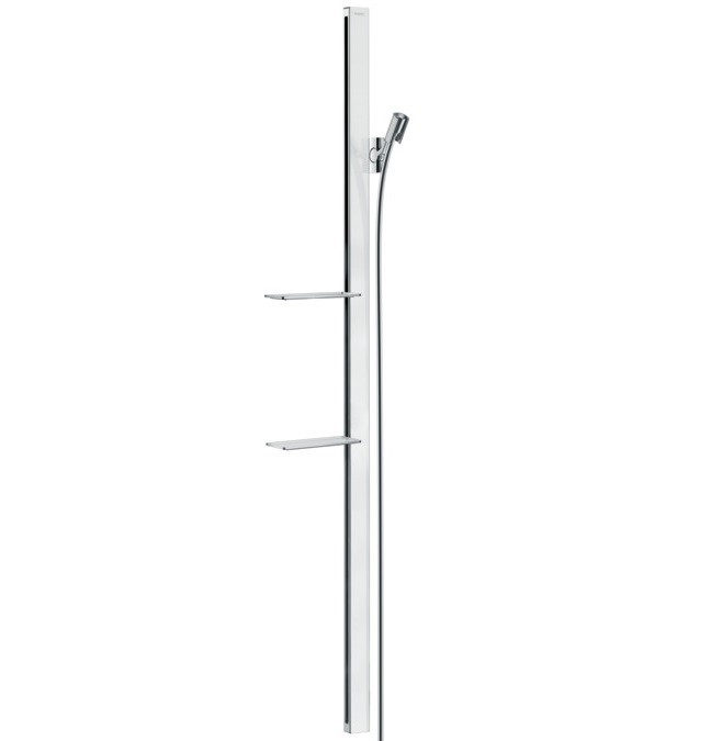 Штанга для душа Hansgrohe Unica 27645400
 белый хром