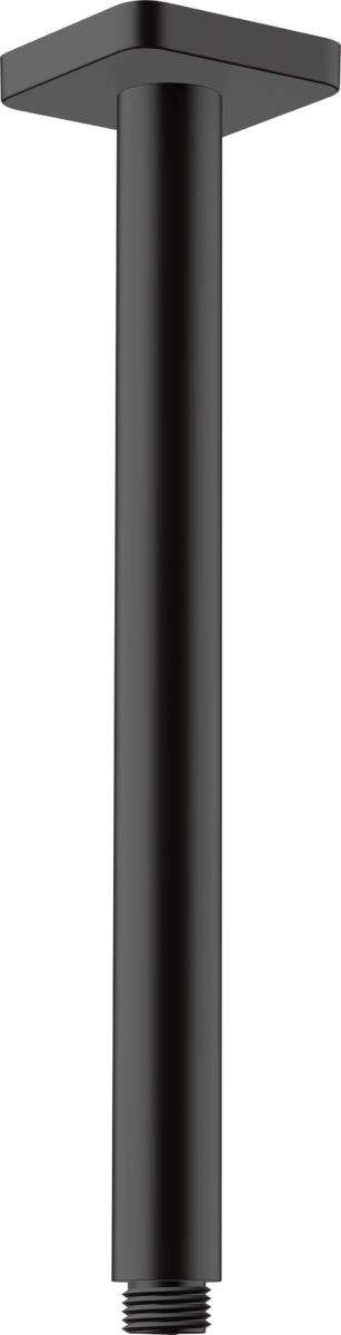 Держатель верхнего душа Hansgrohe Vernis Shape 26407670 черный матовый универсальный держатель dkc