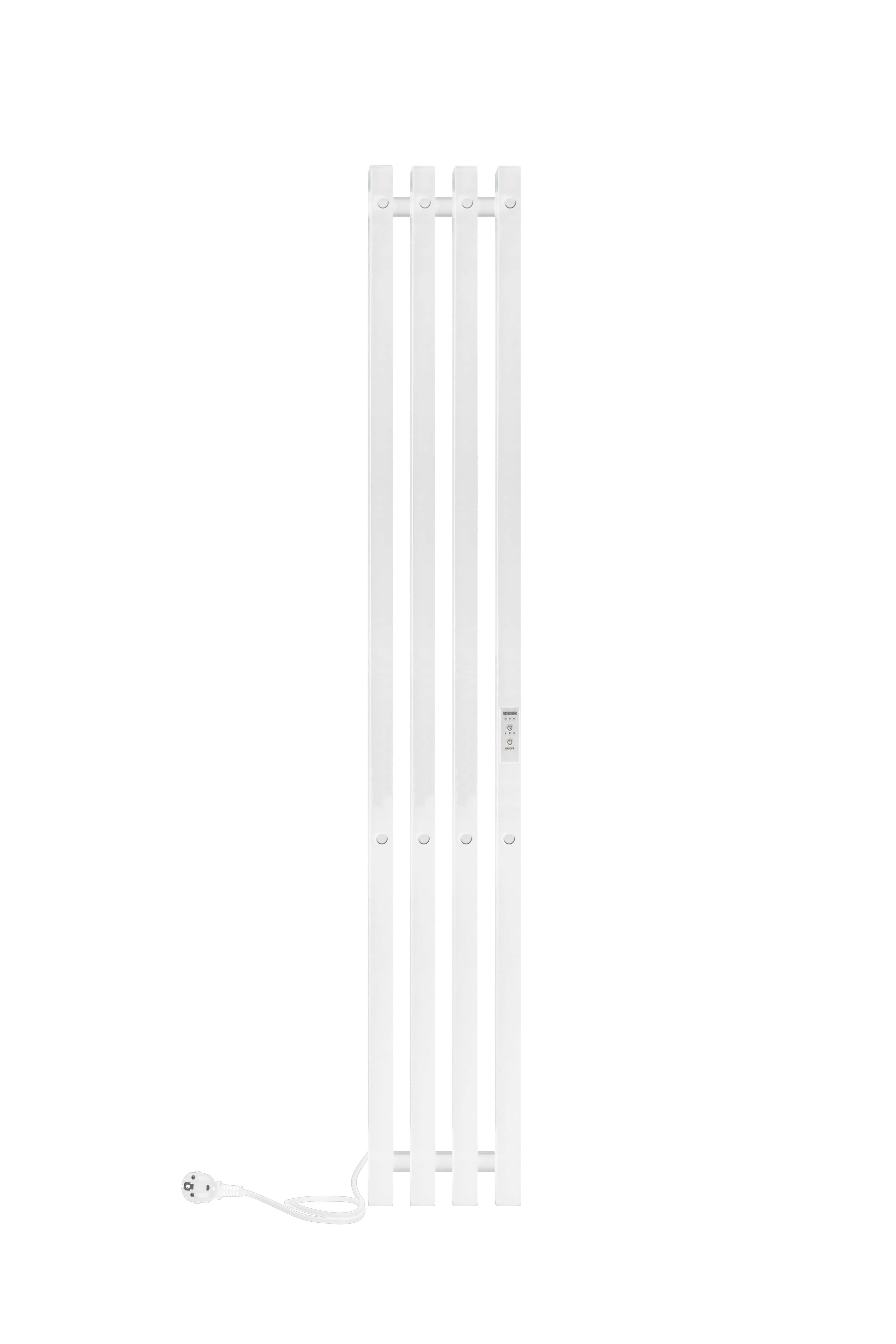 Полотенцесушитель электрический Indigo Style PRO 120x18 LSPRE120-18WMRt белый матовый