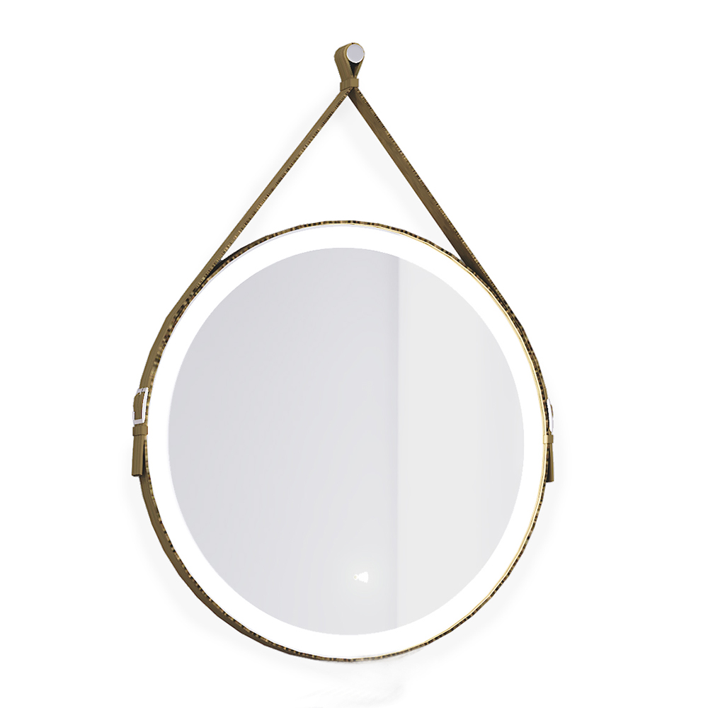 Зеркало с подсветкой Jorno Wood 60х60 бесконтактный включатель duke wood зеркало
