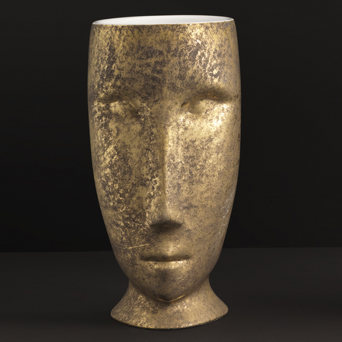 Раковина напольная Kerasan Artwork 45 см 474060 белая, золото раковина оскольская керамика