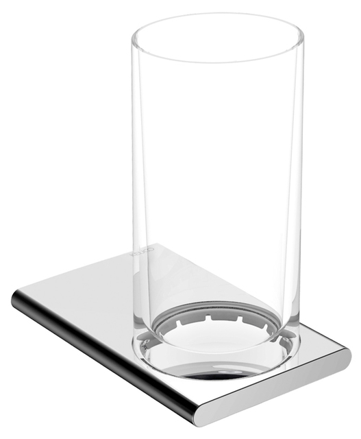 Стакан без держателя Keuco Edition 400 11550009000 прозрачный стакан прозрачный кристалл одноразовый 0 2 литра 50 шт в уп