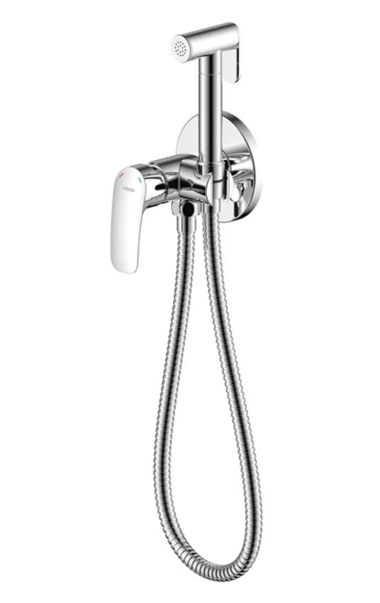 Гигиенический душ со смесителем Milardo Rora RORSBR0M08 хром глянцевый