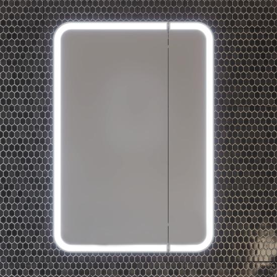 Зеркальный шкаф Opadiris Элеганс 70 см 00-00006755 белый зеркальный шкаф opadiris