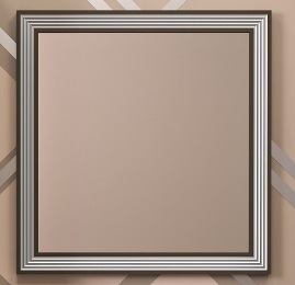 Зеркало с подсветкой Opadiris Карат 100 серебряная патина