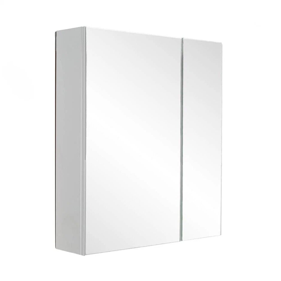 Зеркальный шкаф Orange Таис Ta-60ZSW 60 см, белое глянцевое