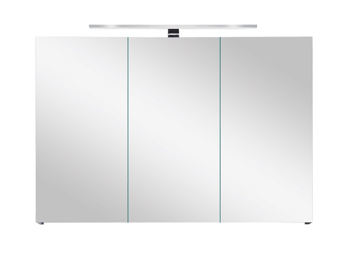 Зеркальный шкаф Orans BC-4023-1000 W 100 см с подсветкой, белый