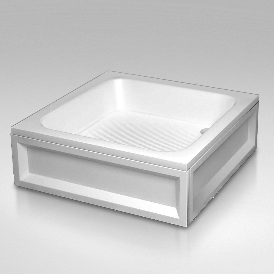 Душевой поддон RGW Acryl 80x80 B/CL-S белый туалет глубокий с сеткой 36 х 25 х 9 см белый
