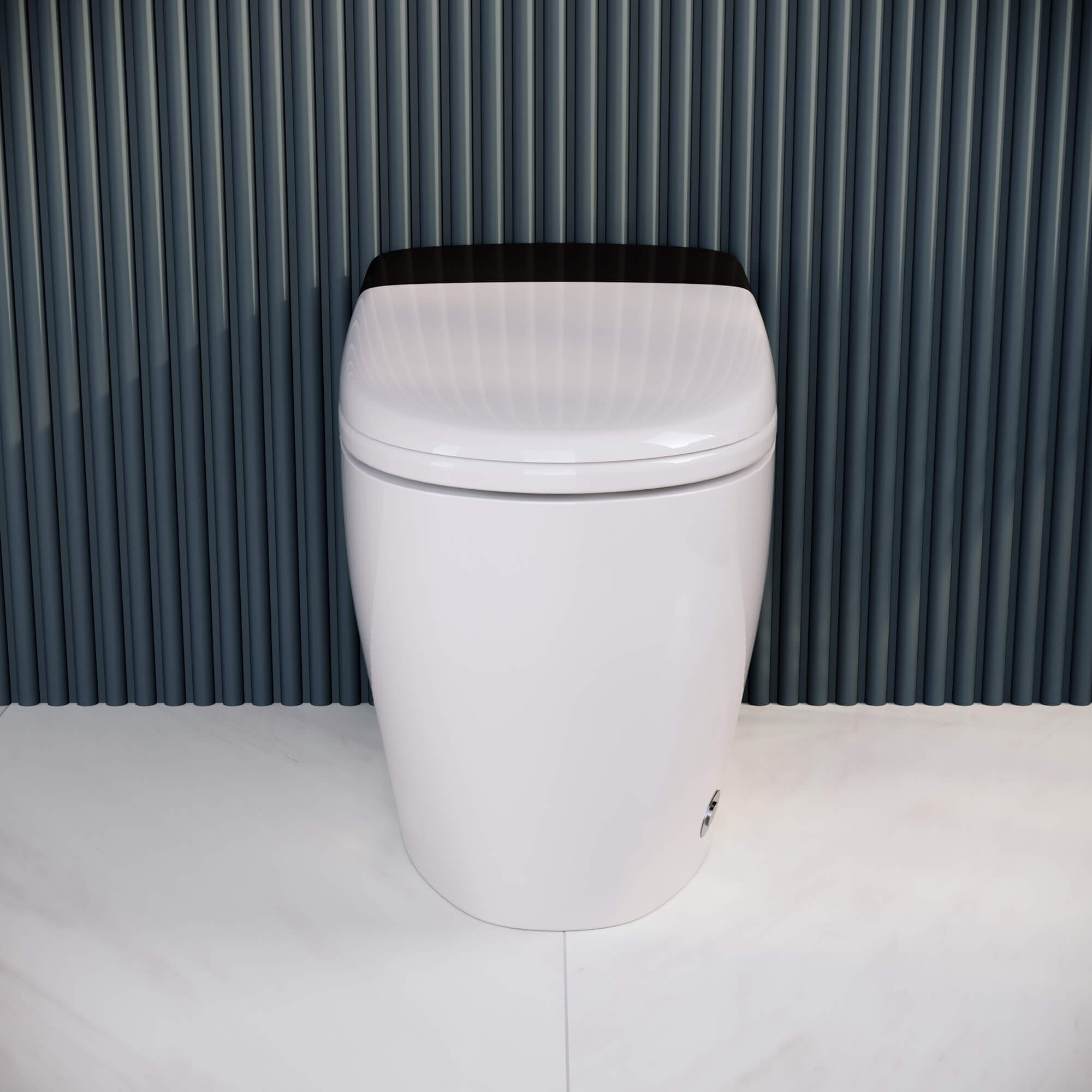 Унитаз умный напольный RGW SW-30 безободковый, с сиденьем микролифт, белый 63420130-01 - фото 2