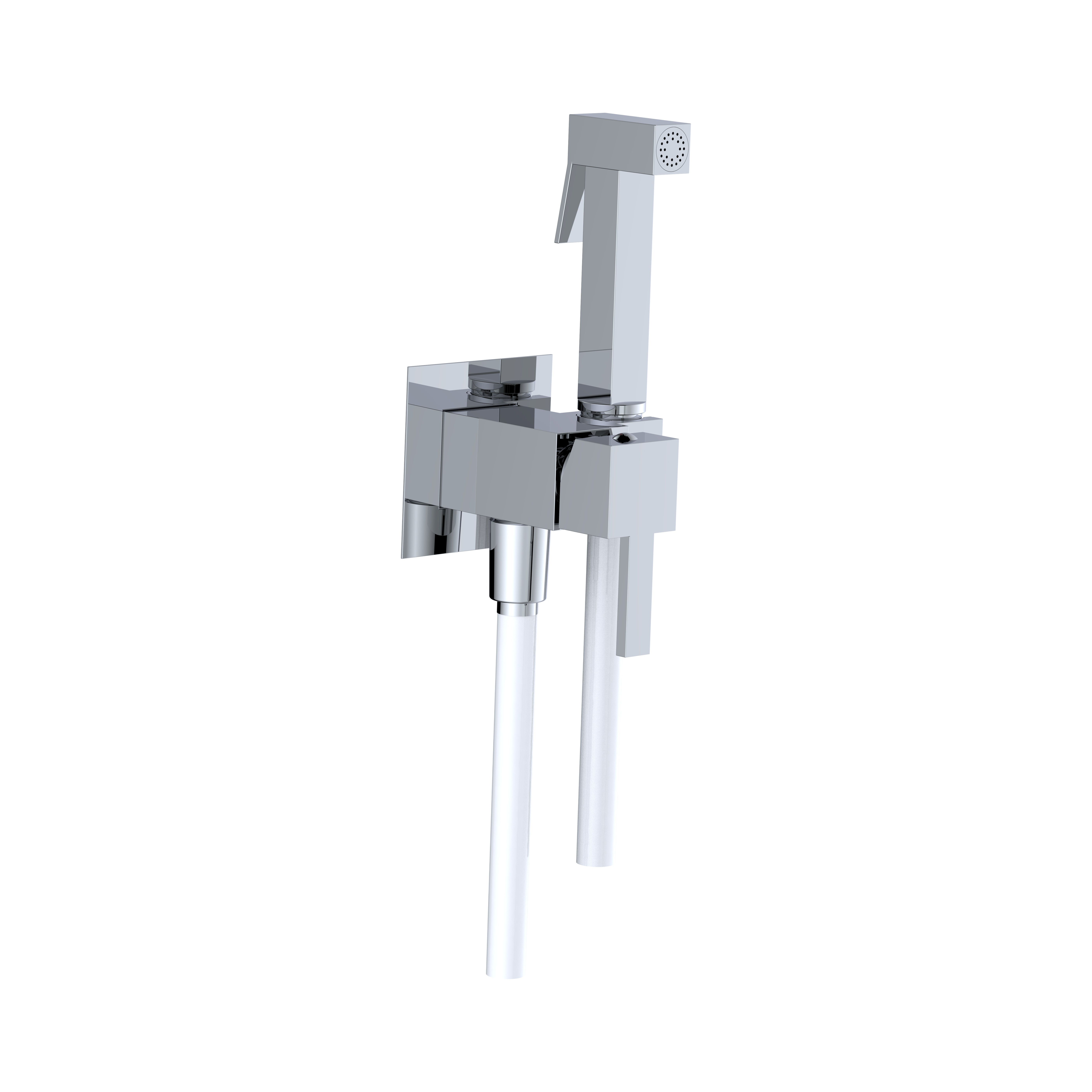 гигиенический душ со смесителем rgw shower panels sp 215gr серый Гигиенический душ со смесителем RGW Shower Panels SP-212 хром