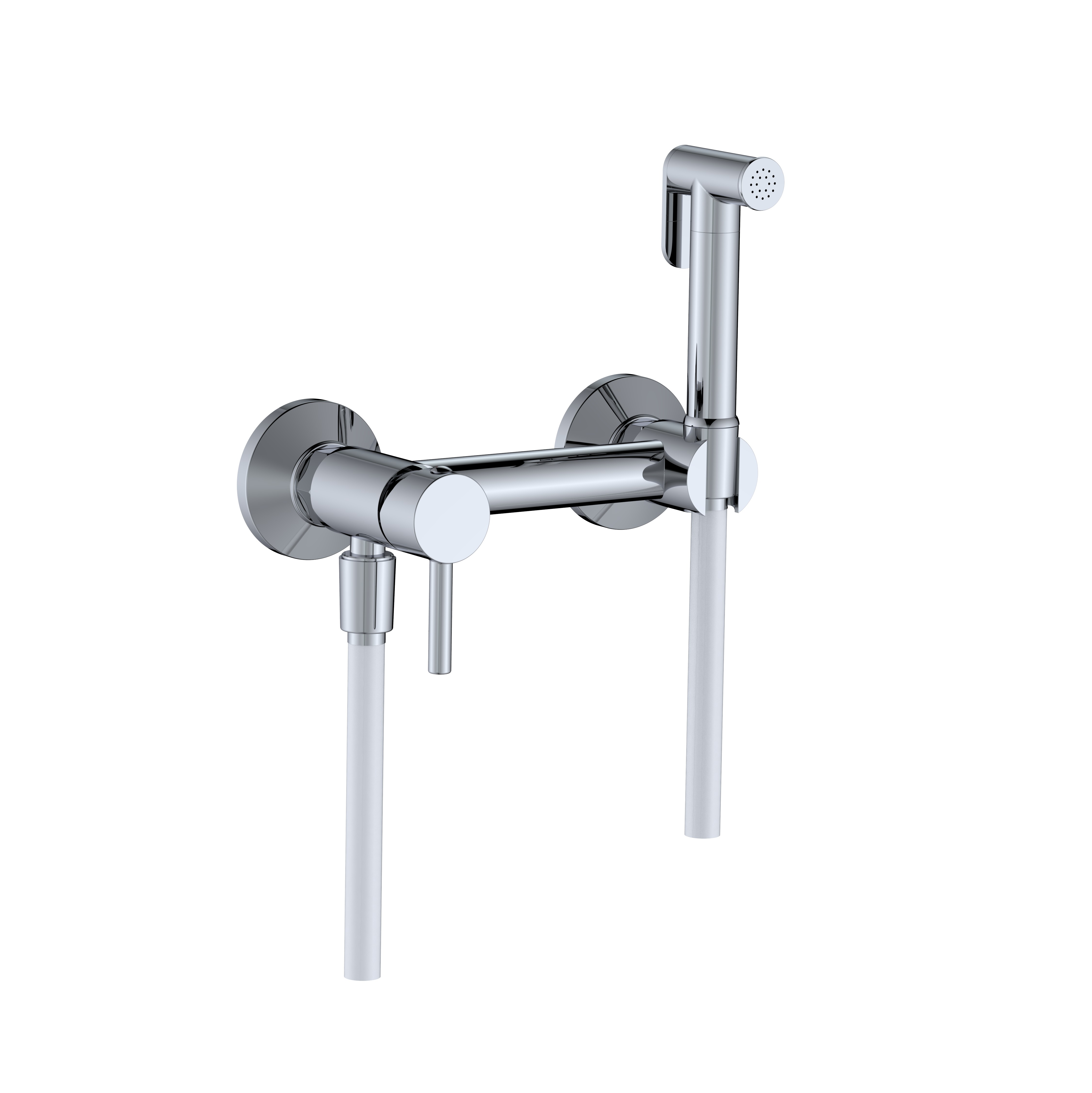 Гигиенический душ со смесителем RGW Shower Panels SP-215 хром