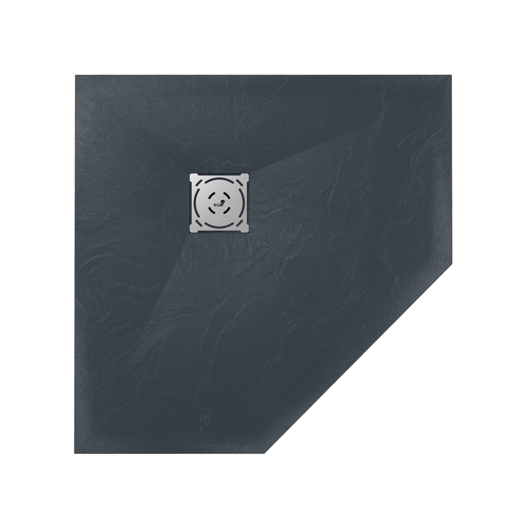 Душевой поддон RGW Stone Tray 80x80 ST/T*-0088G черный точильный камень boker water stone 3000 8000