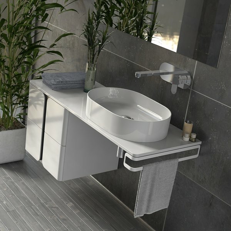 Мебель для ванной комнаты Ravak Balance 60 см подвесная, белая