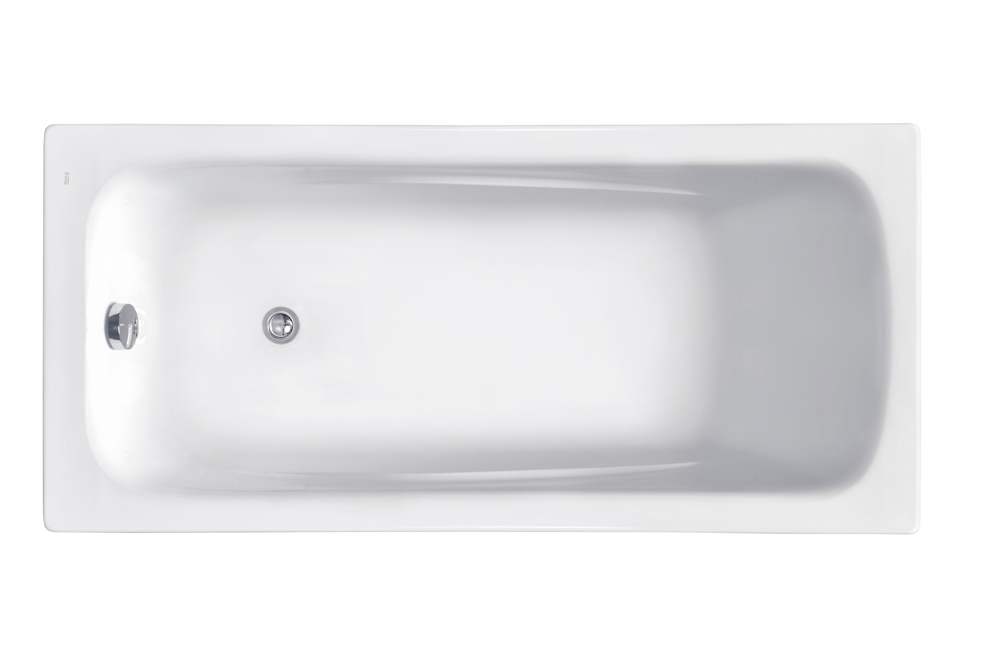 Акриловая ванна Roca Line 160x70 прямоугольная белая ZRU9302985 подставка для кухонных принадлежностей 32x12 см 3 отд солома прямоугольная slant