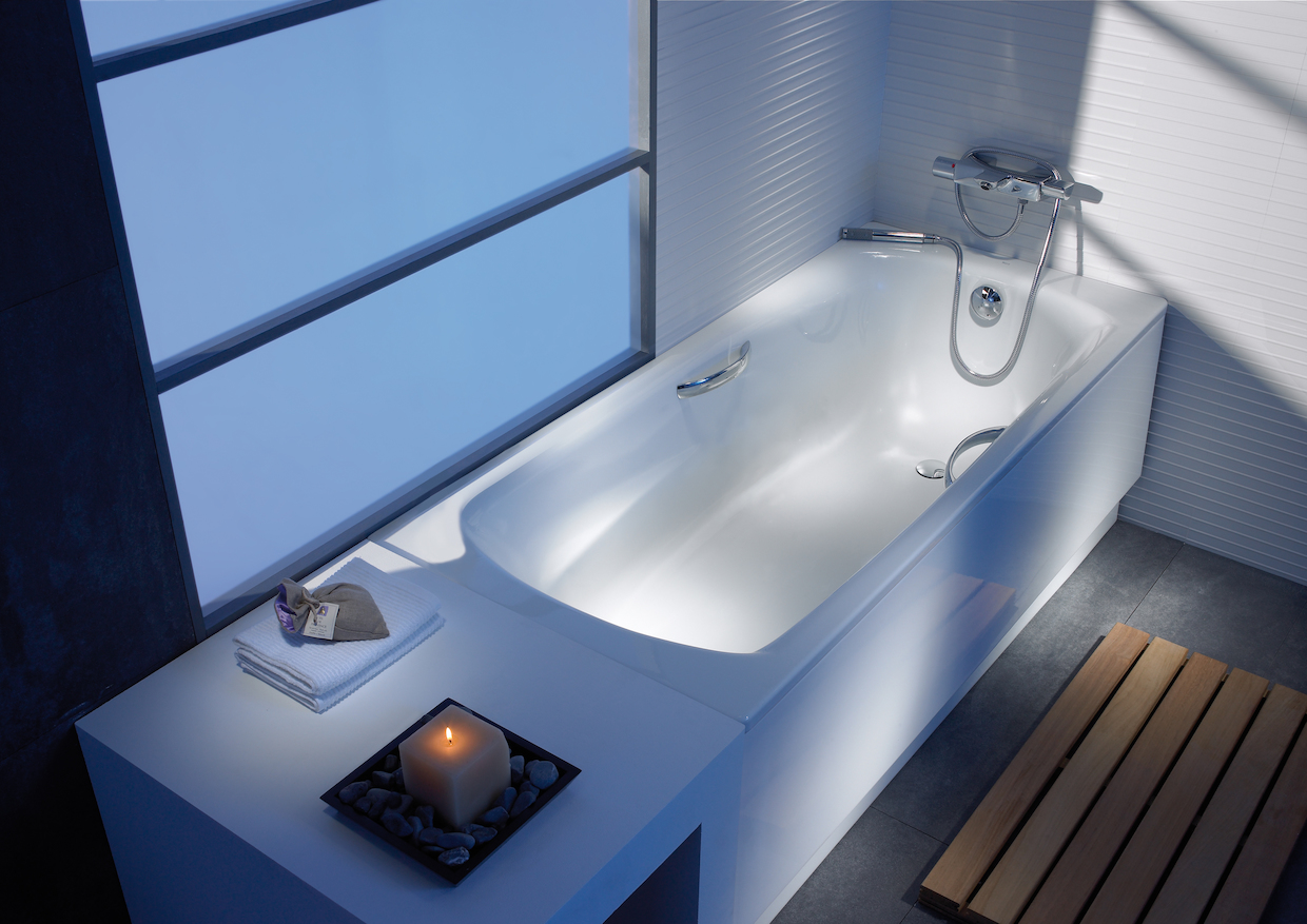Стальная ванна Roca Swing 170x75 с отверстиями для ручек, 2,4мм, anti-slip 2201E0000, цвет нет 7.2201.E.000.0 - фото 4